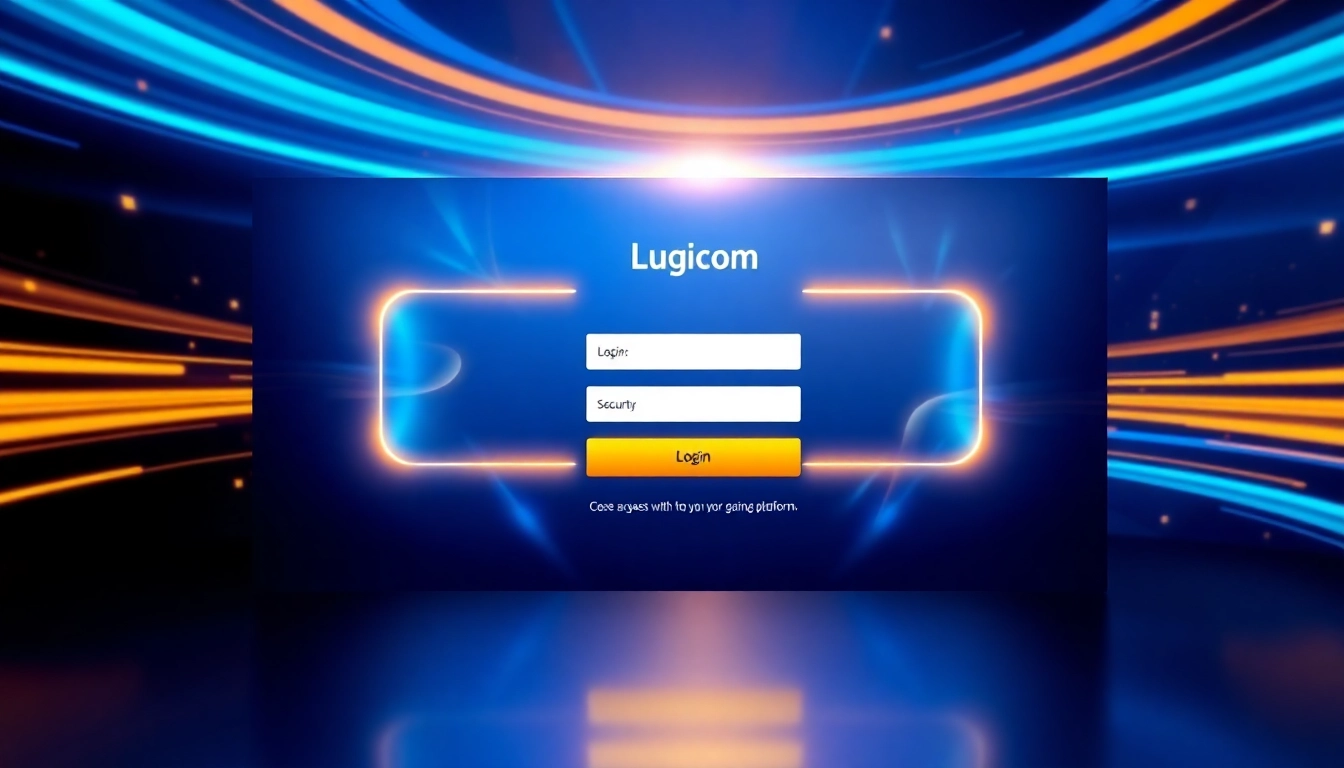 Highlight the ck4444 login process with a user-friendly interface, showing secure login fields, accessible design, and engaging visuals for seamless gaming access.