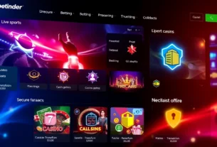 Visually engaging 32WIN COM betting interface with live sports, casino games, and secure features, appealing to online bettors.