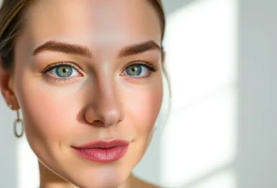Professional before-and-after look at Oberlidstraffung Zürich showcasing rejuvenated eyelids and brighter eyes.