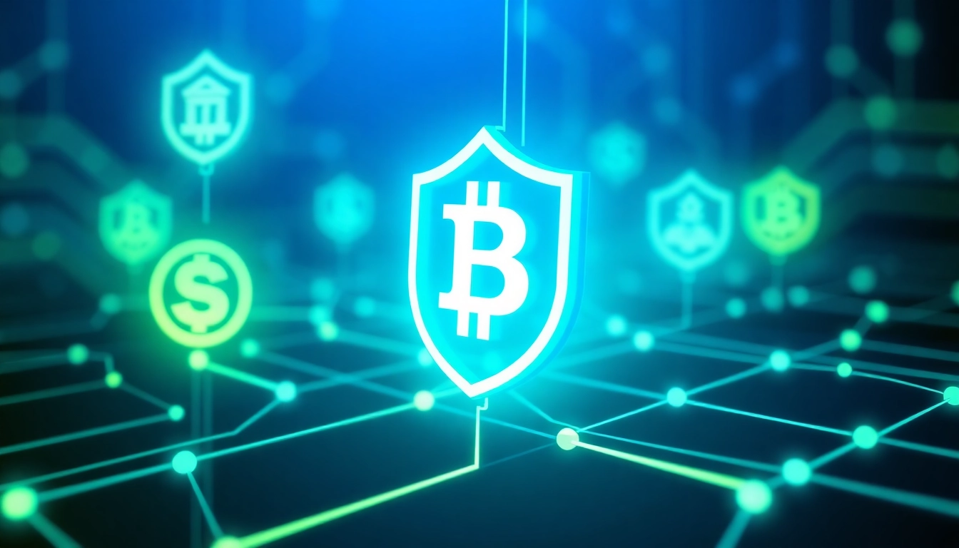 Visually engaging depiction of stablecoin regulations impacting digital asset security and compliance effort.
