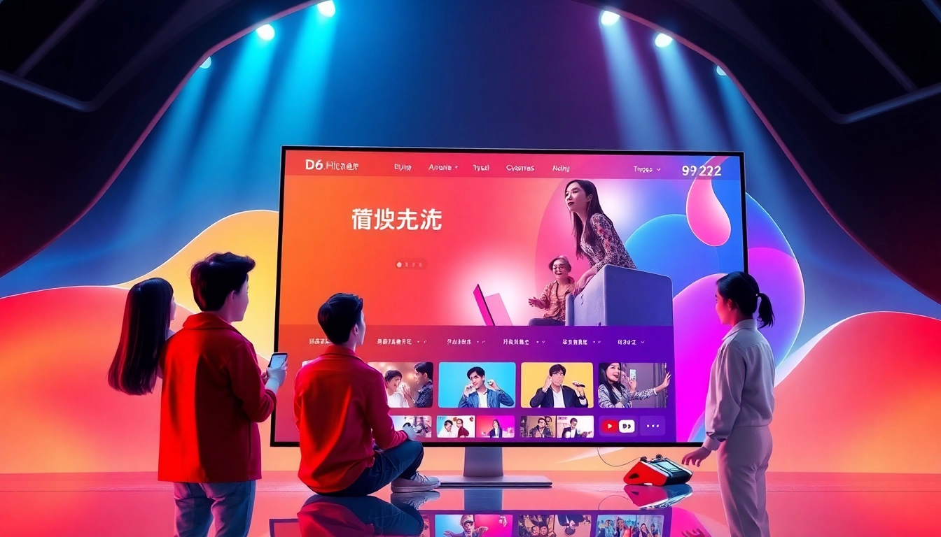 Visit httpskjcm.net for global entertainment platform showcasing innovative user interface and