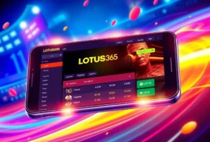 LOTUS365 vip platform on mobile with live sports betting action, emphasizing trust and excitement for Indian users.