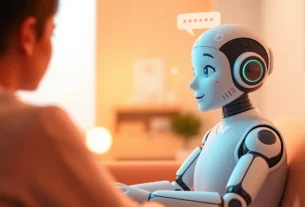 The AI girlfriend chat interaction displayed on a sleek screen, highlighting engaging conversation and personalized features for emotional connection.