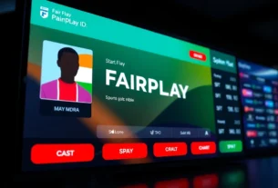 Fairplay Id registration screen showcasing a secure betting platform with user-friendly interface in vibrant colors for sports betting enthusiasts.